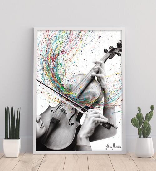 The Violin Solo - 11X14” Art Print by Ashvin Harrison