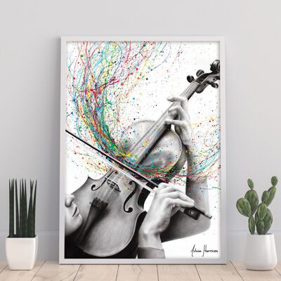 The Violin Solo - 11X14” Art Print by Ashvin Harrison