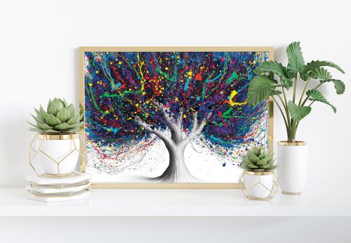 Wild Party Tree - 11X14” Art Print by Ashvin Harrison