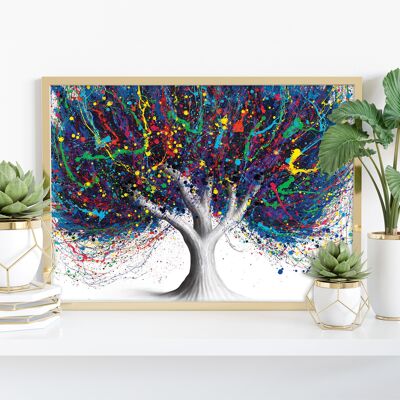 Wild Party Tree - 11 x 14" stampa d'arte di Ashvin Harrison