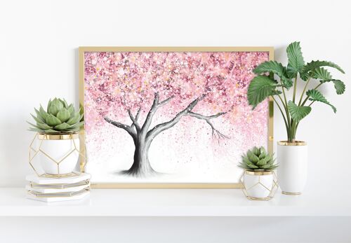 Mountain Blossom Tree - 11X14” Art Print by Ashvin Harrison