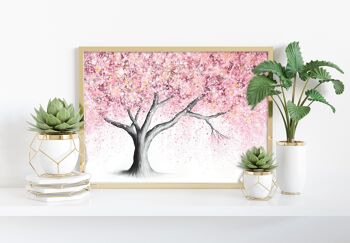 Mountain Blossom Tree - 11X14" Art Print par Ashvin Harrison