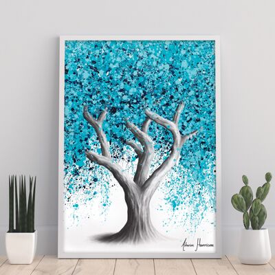 Dynamischer lebender Baum – 11 x 14 Zoll Kunstdruck von Ashvin Harrison