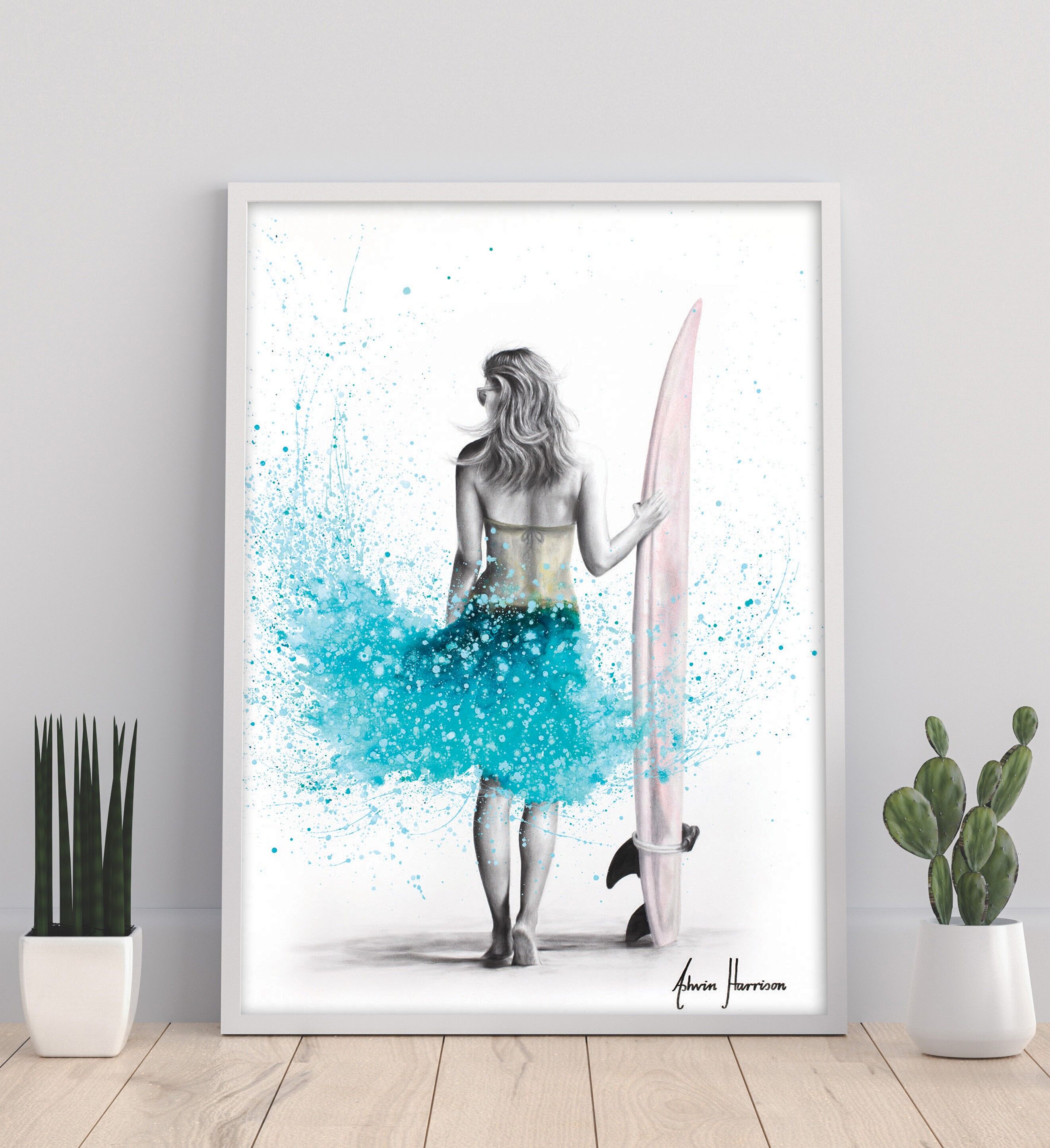 All'orizzonte - 11 x 14" stampa d'arte di Ashvin Harrison