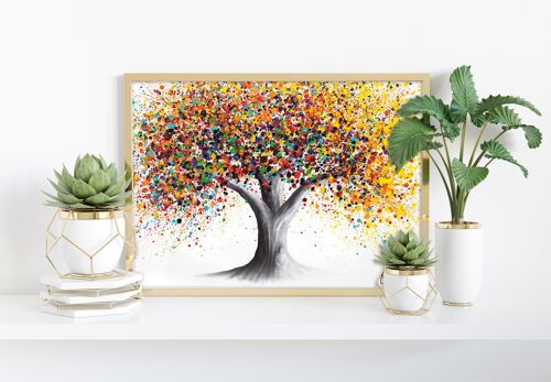 Sunshine Spirit Tree - 11X14” Art Print by Ashvin Harrison