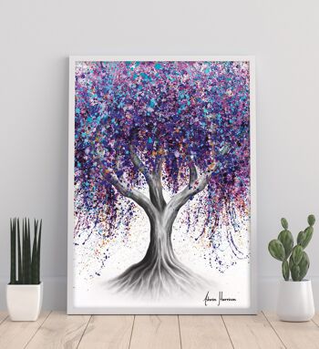 Vineyard View Tree - 11X14" Art Print par Ashvin Harrison