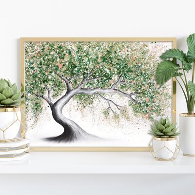 Feldblütenbaum – 11 x 14 Zoll Kunstdruck von Ashvin Harrison