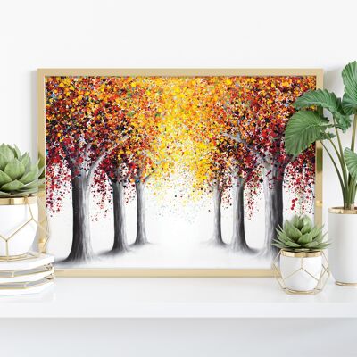 Il viaggio continua - 11 x 14" stampa d'arte di Ashvin Harrison