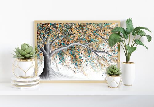 Western Breeze Tree - 11X14” Art Print by Ashvin Harrison