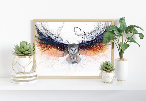 Omnipotent Owl - 11X14” Art Print by Ashvin Harrison