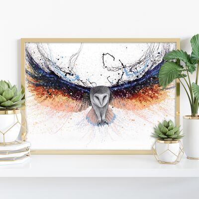 Omnipotent Owl - 11X14” Art Print by Ashvin Harrison