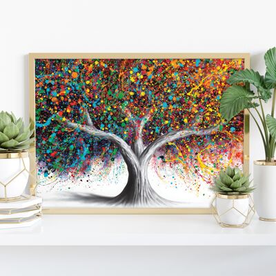 Baum der Feier – 11 x 14 Zoll Kunstdruck von Ashvin Harrison