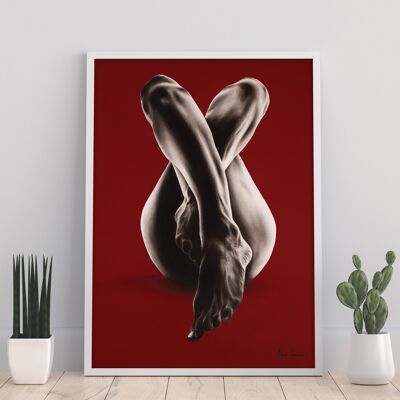 Pleasure Me With Wine - 11X14” Art Print by Ashvin Harrison