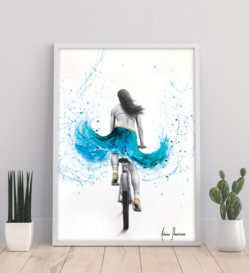 Ride The Wave - 11X14” Art Print by Ashvin Harrison