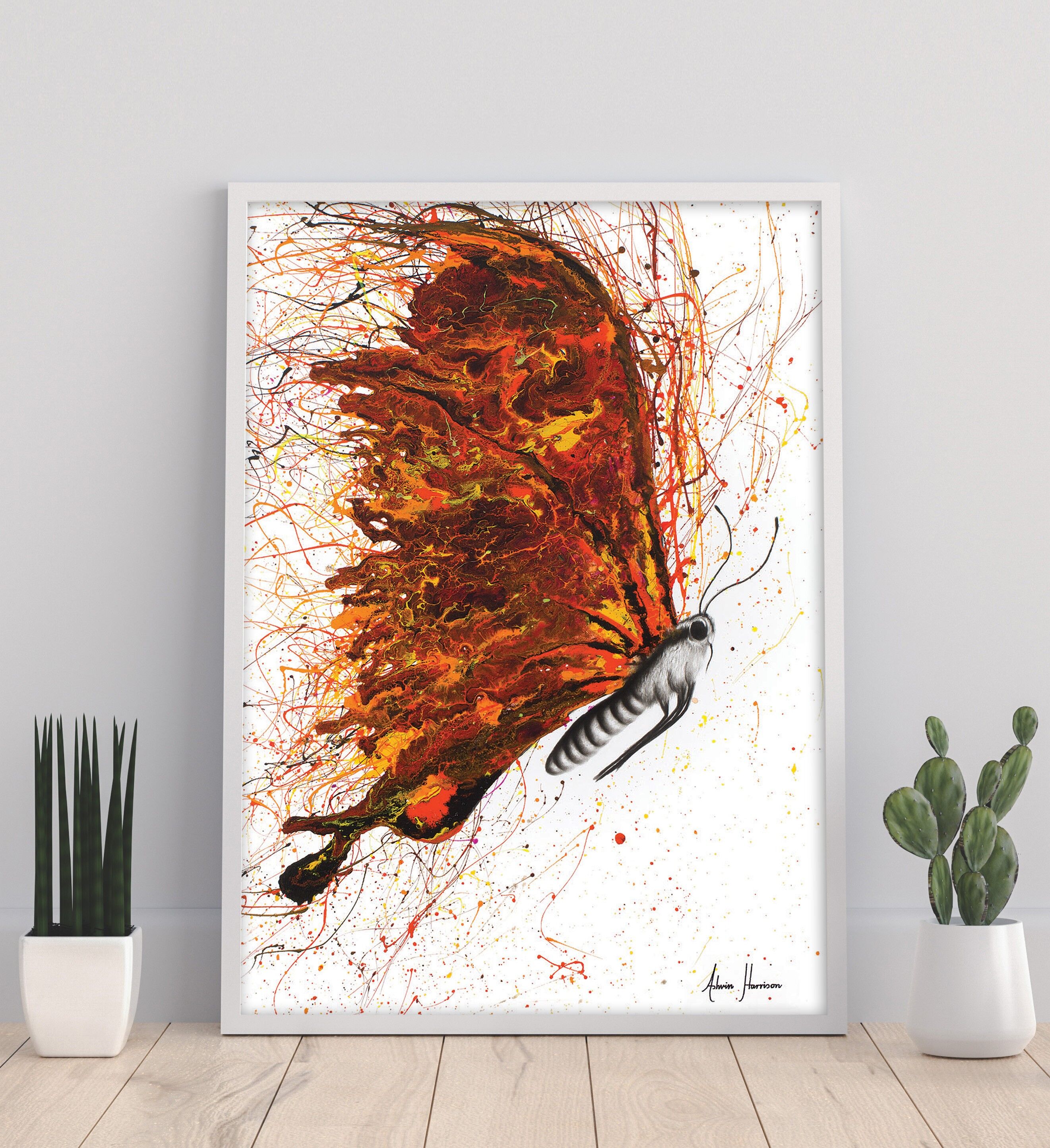 Potenza e passione - 11 x 14" stampa d'arte di Ashvin Harrison