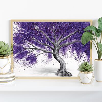 Purple Pepper Tree - 11X14” Art Print by Ashvin Harrison