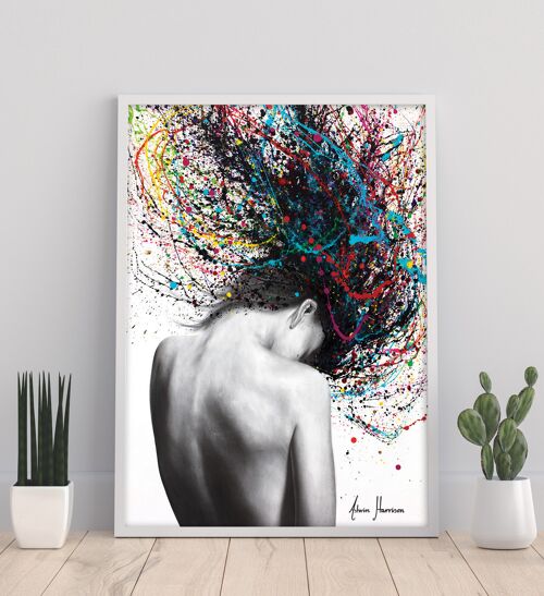 Cerebral Swirl - 11X14” Art Print by Ashvin Harrison