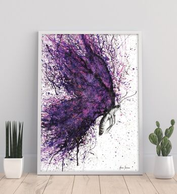 Purple Sky Butterfly - 11X14" Art Print par Ashvin Harrison