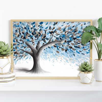 Belaubter Seebaum – 11 x 14 Zoll Kunstdruck von Ashvin Harrison