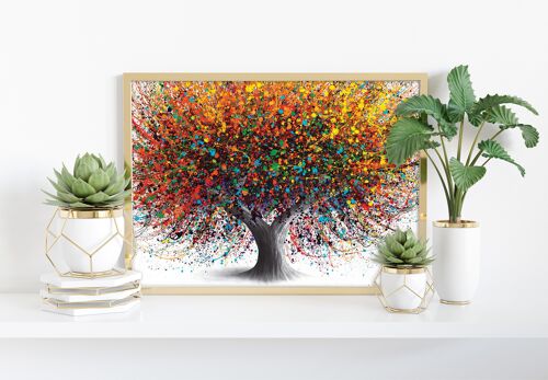 Tree Of Festivity - 11X14” Art Print by Ashvin Harrison