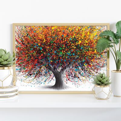 Baum der Festlichkeit – 11 x 14 Zoll Kunstdruck von Ashvin Harrison