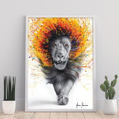 Lion de Louxor - 11X14" Art Print par Ashvin Harrison