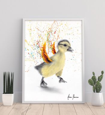 Dancing Duckling - 11X14" Art Print par Ashvin Harrison