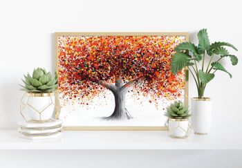 Orange Jaffa Tree - 11X14" Art Print par Ashvin Harrison