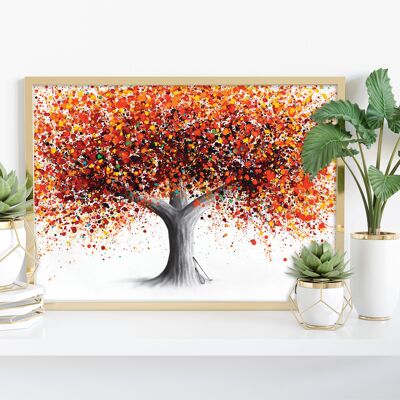 Orange Jaffa Tree - 11X14” Art Print by Ashvin Harrison
