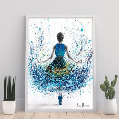 Diamond River Ballerina -11 x 14" stampa artistica di Ashvin Harrison