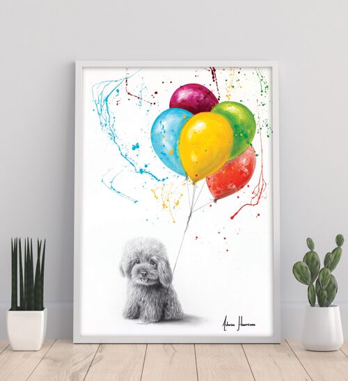 Puppy Party - 11X14” Art Print by Ashvin Harrison