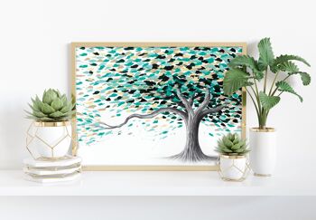 Arbre aérien marin - 11X14" Art Print par Ashvin Harrison