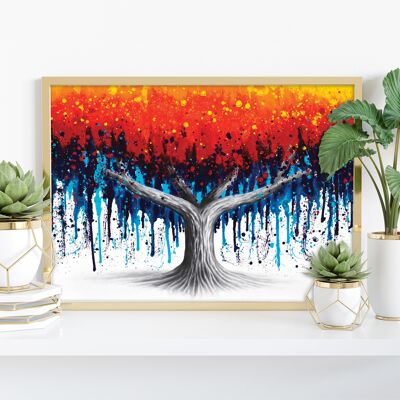 Wild Earth Tree - 11X14” Art Print by Ashvin Harrison