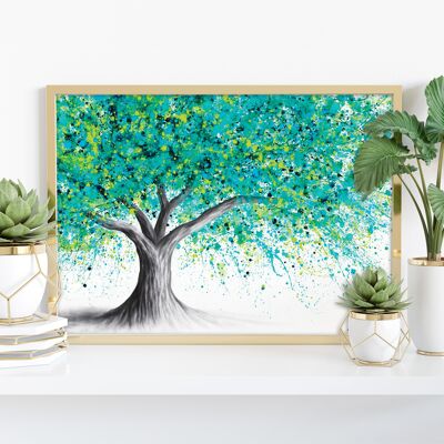 Kiwi Tree - 11 x 14" stampa d'arte di Ashvin Harrison