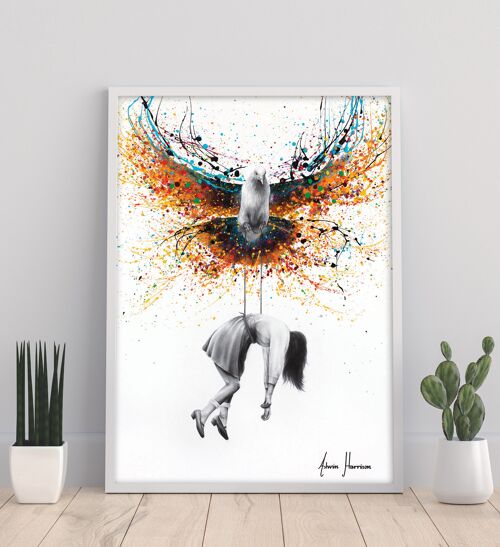 By The Wings Of A Dove - 11X14” Art Print by Ashvin Harrison