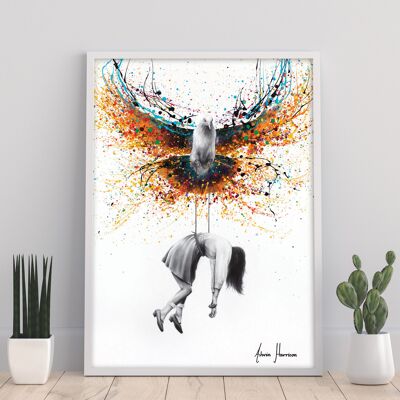 Dalle ali di una colomba - 11 x 14" stampa d'arte di Ashvin Harrison