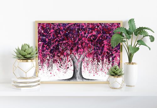 Berry Explosion Tree - 11X14” Art Print by Ashvin Harrison
