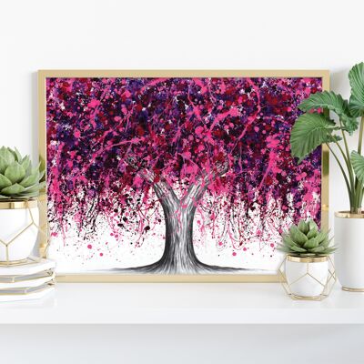 Berry Explosion Tree - 11X14” Art Print by Ashvin Harrison