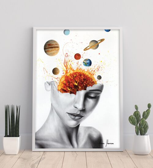 Conscious Universe - 11X14” Art Print by Ashvin Harrison