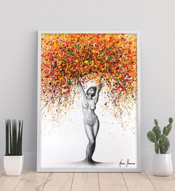 Adorateur du soleil - 11X14" Art Print par Ashvin Harrison