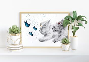 Chasing Butterflies - 11X14" Art Print par Ashvin Harrison