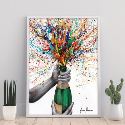 Bottle Of Nostalgia - 11X14” Art Print by Ashvin Harrison