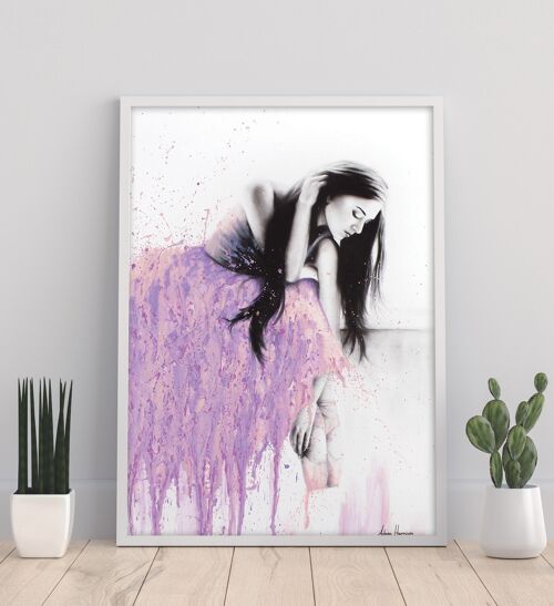 Sitting On The Edge - 11X14” Art Print by Ashvin Harrison