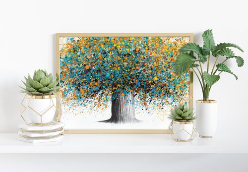 Eastern Sunflower Tree - 11X14” Art Print by Ashvin Harrison