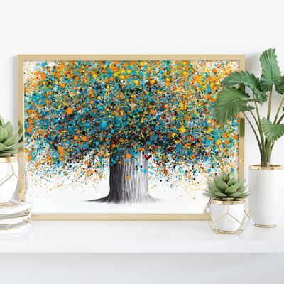 Eastern Sunflower Tree - 11X14” Art Print by Ashvin Harrison