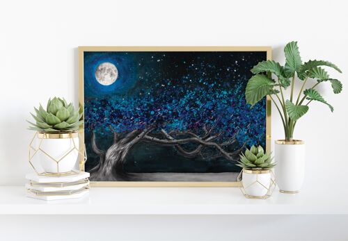 Glowing Midnight Tree - 11X14” Art Print by Ashvin Harrison