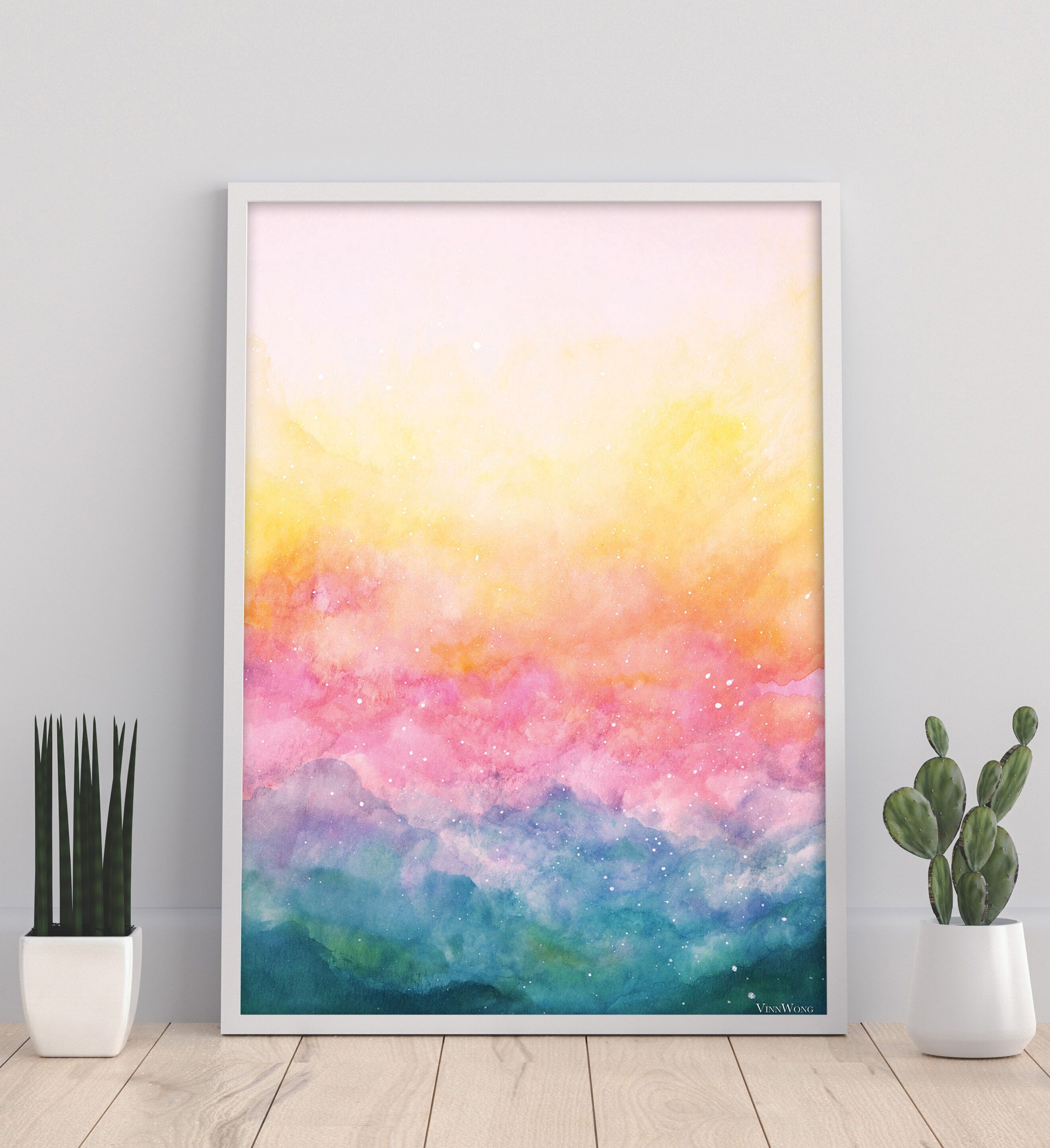 Celeste - 11 x 14" stampa d'arte di Vinn Wong