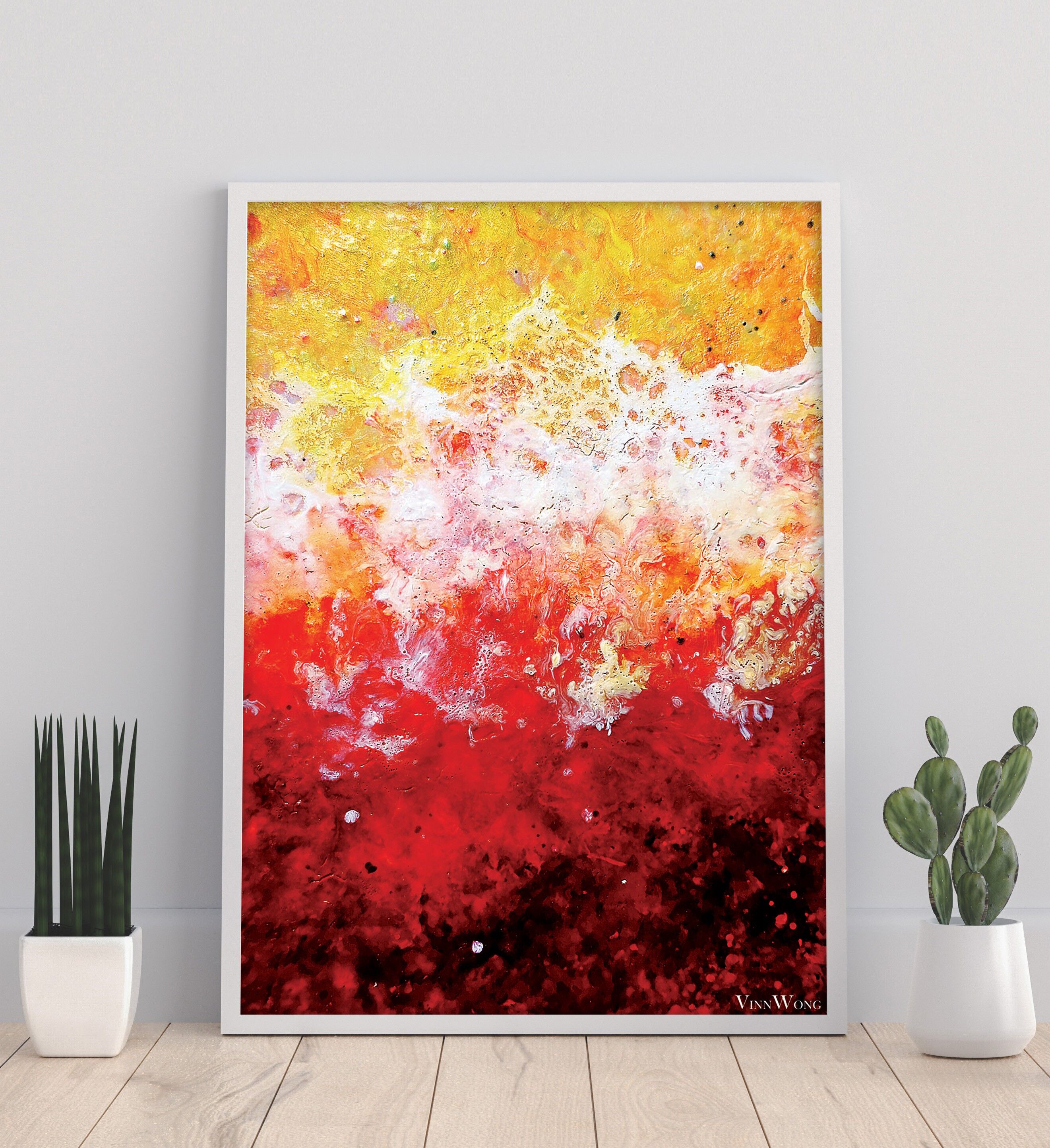 Inner Gardens IX - 11 x 14" stampa d'arte di Vinn Wong