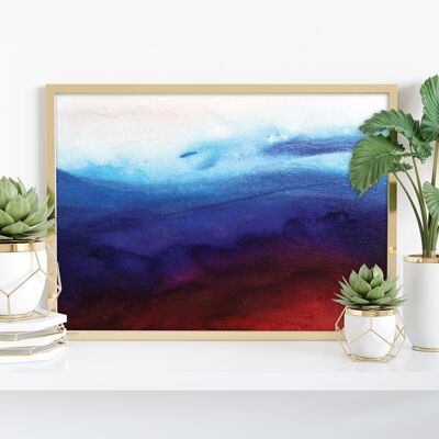 Ruby Tides – 11 x 14 Zoll Kunstdruck von Vinn Wong