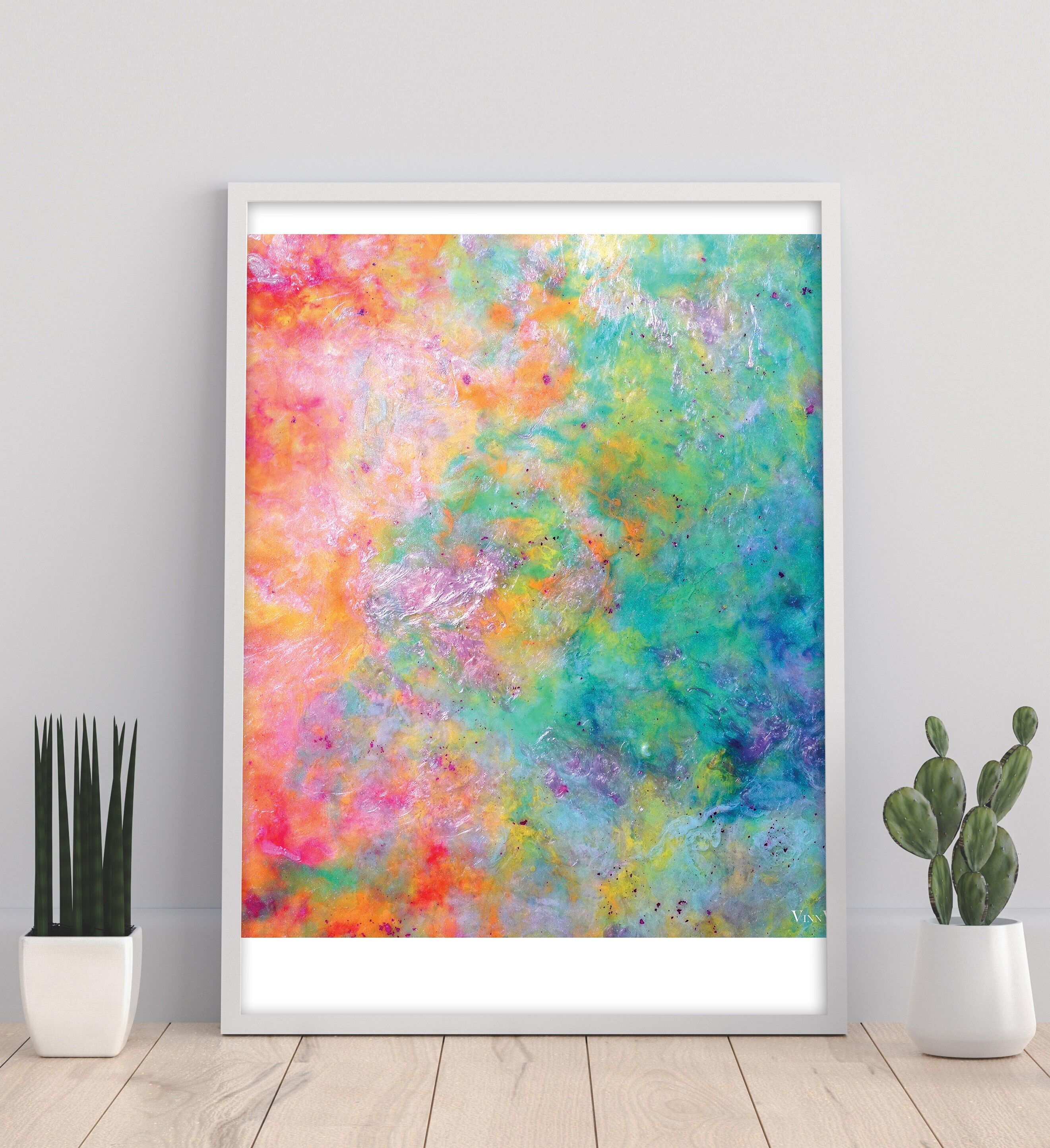 Kiss Of Aether - 11X14” Art Print by Vinn Wong